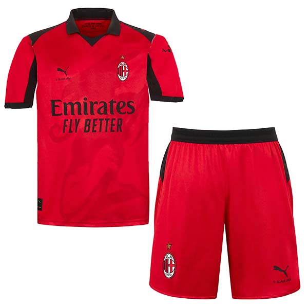 AC milan fourth kids kit 2026-2027